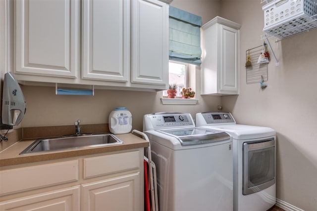 15630 Stonebridge Dr, Frisco, TX 75035 - washroom featuring cabinet space and washer and dryer