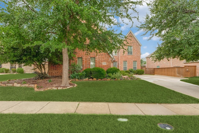 15630 Stonebridge Dr, Frisco, TX 75035 - view of front of home with brick siding