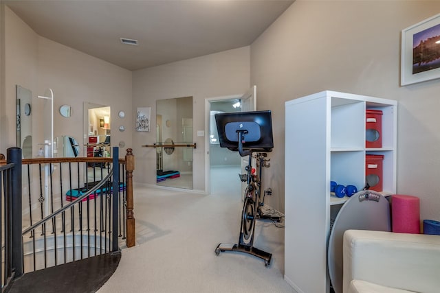 15630 Stonebridge Dr, Frisco, TX 75035 - exercise room with carpet floors and baseboards