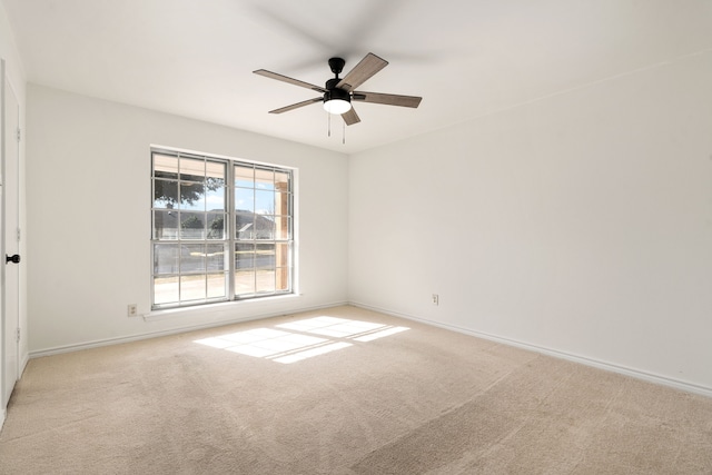 2005 Westshore Dr, Garland, TX 75043 - unfurnished room with carpet flooring, baseboards, and a ceiling fan