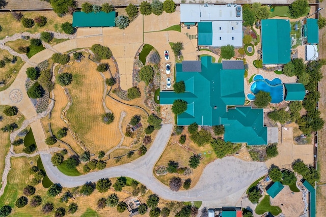 14250 Chaparral Ln, Roanoke, TX 76262 - aerial view of property and surrounding area featuring a pool
