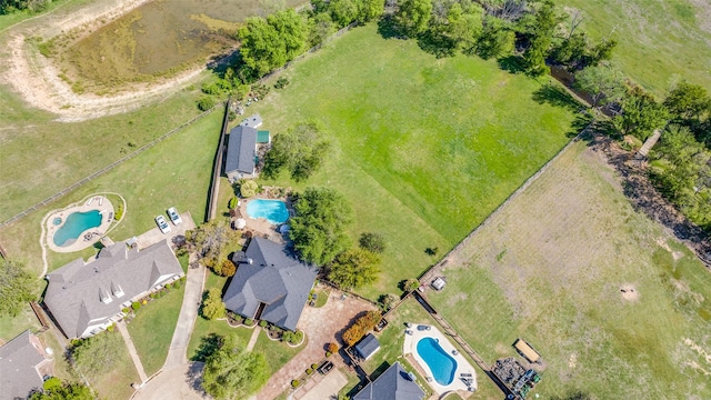 140 Daisey Ln, Justin, TX 76247 - drone / aerial view of a pool