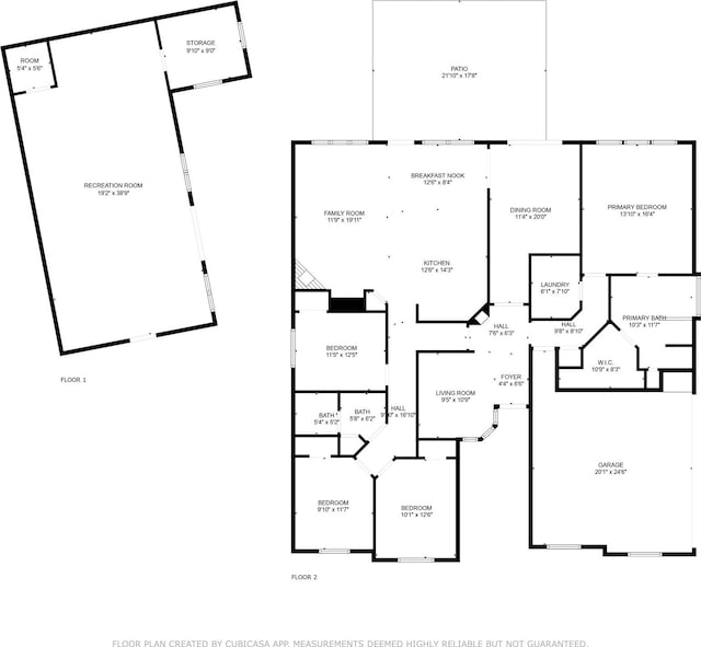 140 Daisey Ln, Justin, TX 76247 - property floor plan
