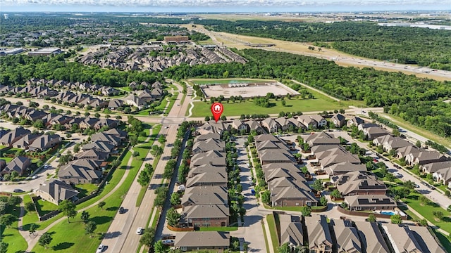 1001 Vineyard Dr, Euless, TX 76039 - view of property location with nearby suburban area