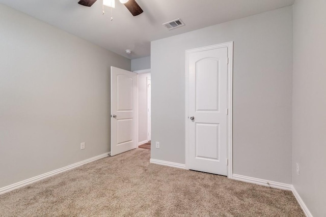 5520 Curzon Ave, Fort Worth, TX 76107 - unfurnished bedroom featuring carpet, baseboards, and a ceiling fan