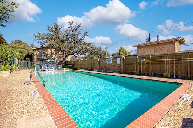 11218 Park Central Pl Unit B, Dallas, TX 75230 - community pool featuring a fenced backyard