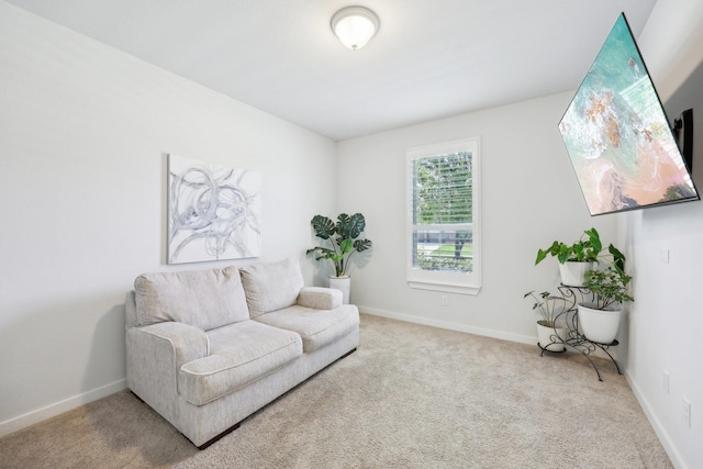 1816 Dunstan Dr, Fort Worth, TX 76052 - sitting room featuring carpet floors and baseboards