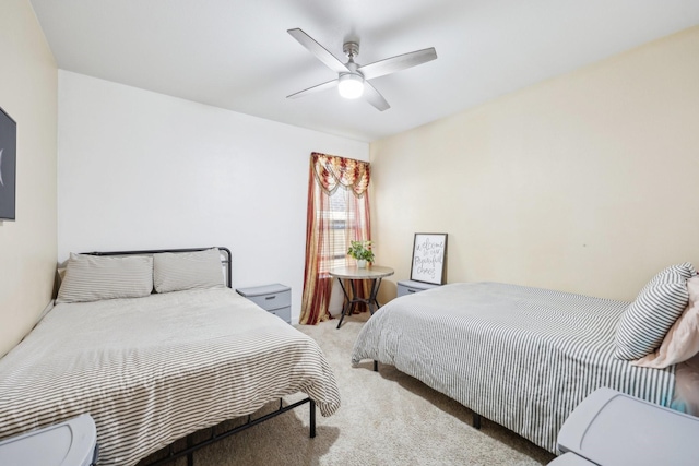 1816 Dunstan Dr, Fort Worth, TX 76052 - bedroom featuring carpet flooring and a ceiling fan