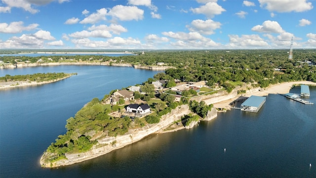 311 County Road 1710, Clifton, TX 76634 - drone / aerial view of a large body of water and a forest