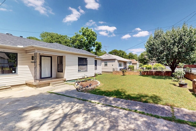 6725 Lovett Ave, Dallas, TX 75227 - view of front of property with a shingled roof