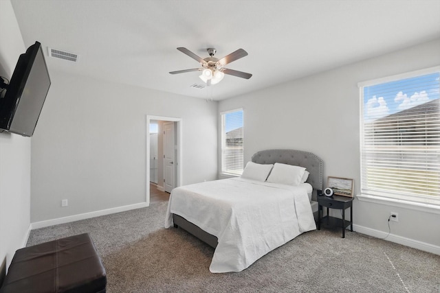 120 Texasage St, Rhome, TX 76078 - carpeted bedroom featuring baseboards and a ceiling fan