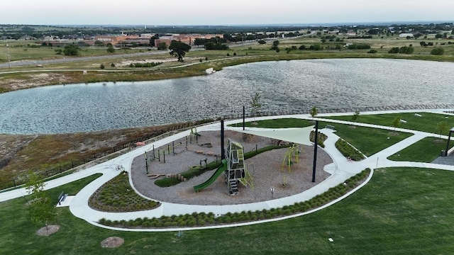 120 Texasage St, Rhome, TX 76078 - bird's eye view of a large body of water