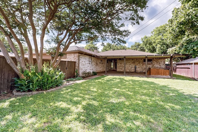 1308 Warwick St, Garland, TX 75040 - back of property with brick siding