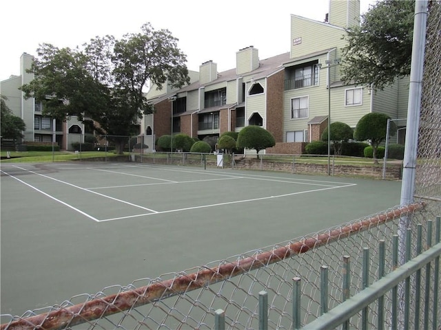 6108 Abrams Rd Unit 601, Dallas, TX 75231 - view of tennis court with community basketball court