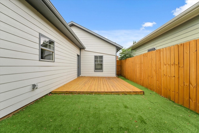 4706 Spring Ave, Dallas, TX 75210 - view of wooden deck
