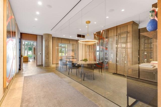1747 Leonard St Unit 903, Dallas, TX 75201 - lobby featuring recessed lighting