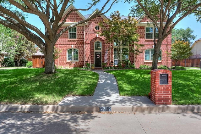 6712 E Park Dr, Fort Worth, TX 76132 - view of front of property with brick siding