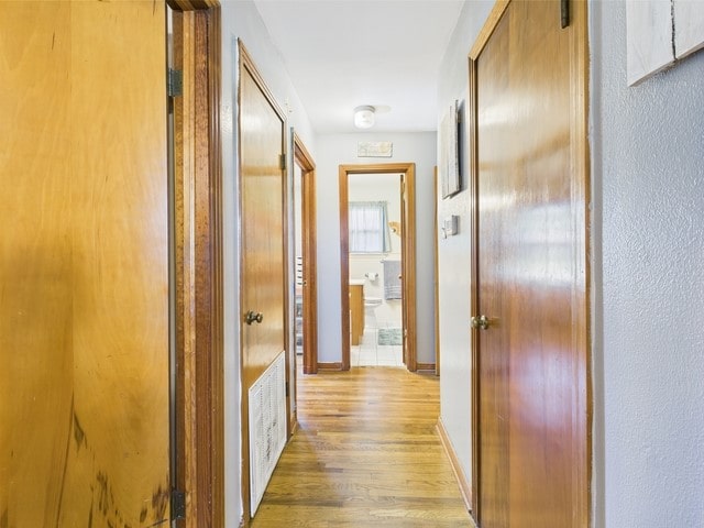104 Sunny Ln, Athens, TX 75751 - corridor with light wood-style flooring