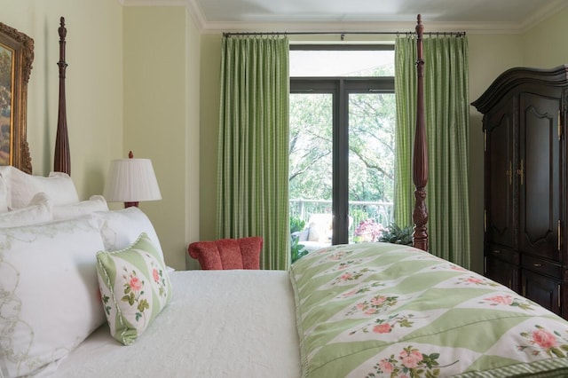 3505 Turtle Creek Blvd Unit 3G, Dallas, TX 75219 - bedroom featuring crown molding