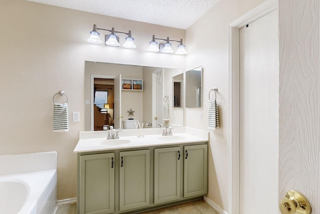 1211 Leeward Ln, Wylie, TX 75098 - full bath featuring double vanity and a bathtub