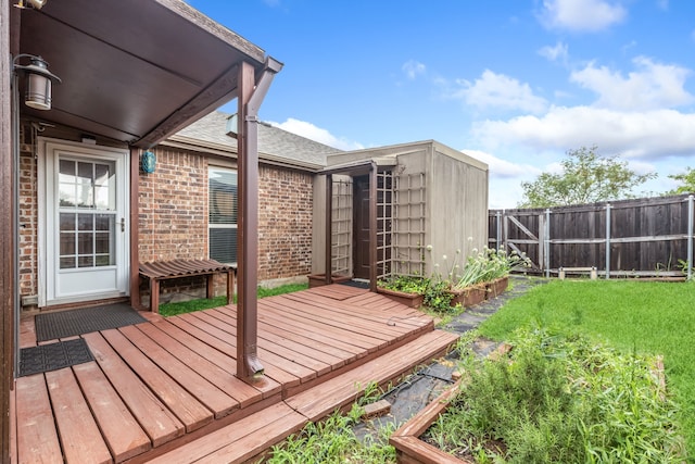 608 W Grove Cir, Anna, TX 75409 - view of wooden deck