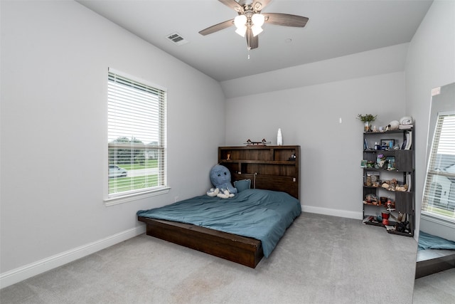 1230 Driftwood Ln, Lucas, TX 75002 - bedroom featuring carpet, multiple windows, baseboards, and vaulted ceiling