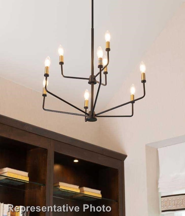 4820 Strada St, Celina, TX 75078 - detailed view of a chandelier