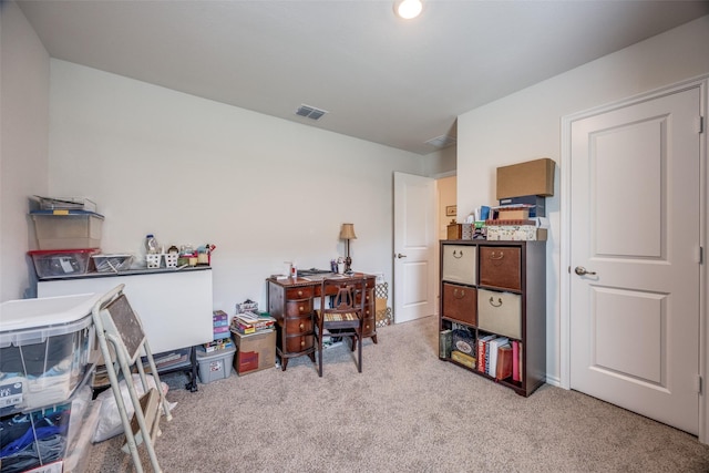 525 Brandy Ln, Tom Bean, TX 75489 - view of carpeted home office