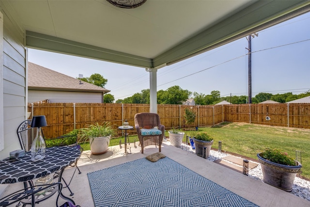 525 Brandy Ln, Tom Bean, TX 75489 - view of patio