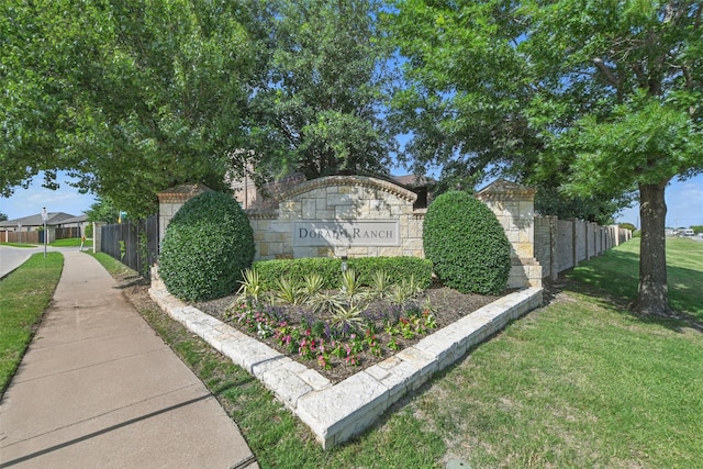11512 Starlight Ranch Trl, Fort Worth, TX 76052 - view of community sign