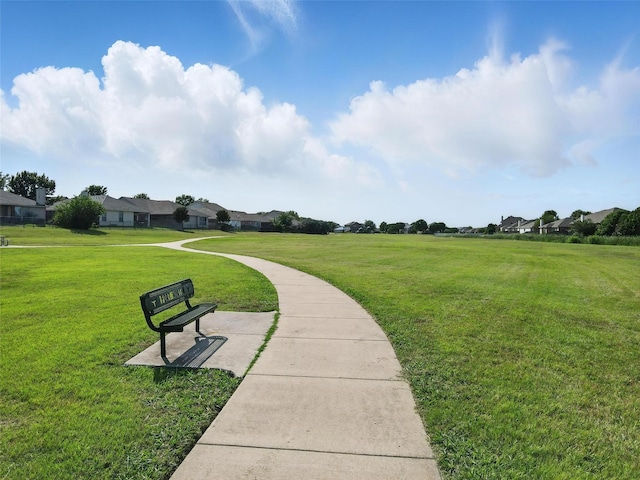 11512 Starlight Ranch Trl, Fort Worth, TX 76052 - view of community with a yard and a residential view
