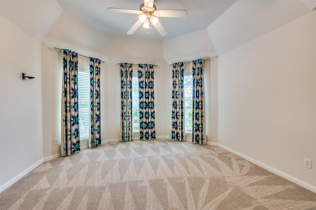 805 Cross Ln, Southlake, TX 76092 - unfurnished room with carpet, plenty of natural light, ceiling fan, and baseboards