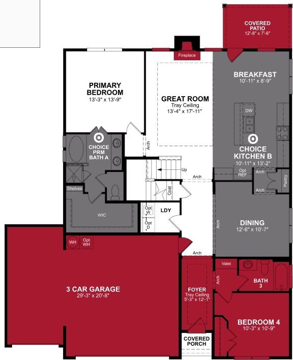 3105 Patrinia St, Royse City, TX 75189 - home floor plan