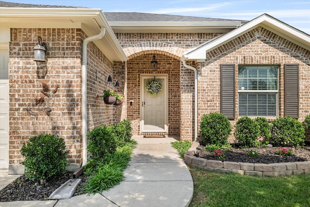 3007 Glenwood Ct, Aubrey, TX 76227 - entrance to property featuring brick siding and roof with shingles