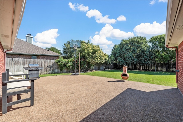 10513 Rayburn Way, Waco, TX 76708 - view of yard featuring a patio area