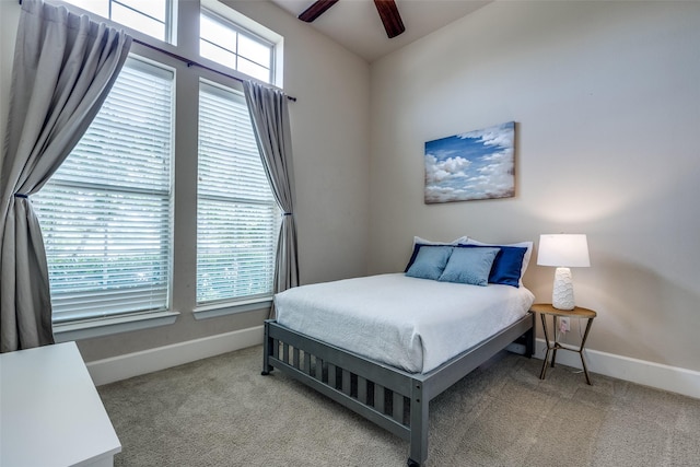 4540 Honeyvine Ln, Prosper, TX 75078 - carpeted bedroom featuring baseboards and a ceiling fan