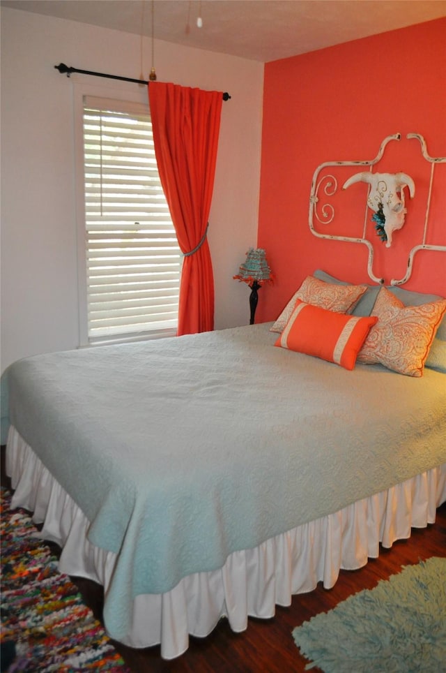 1405 Rolling Hills Dr, Graham, TX 76450 - bedroom featuring wood finished floors