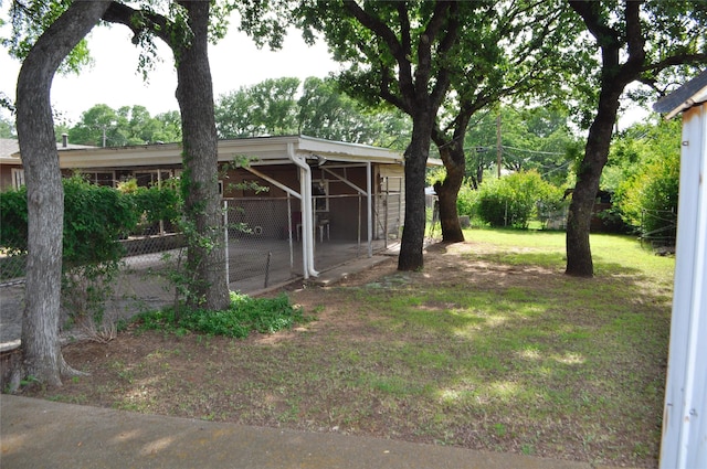 1405 Rolling Hills Dr, Graham, TX 76450 - view of grassy yard