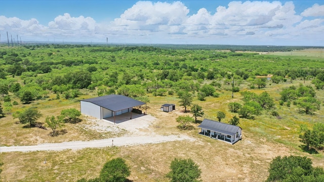 18230 Interstate 20, Cisco, TX 76437 - view from above of property with a heavily wooded area
