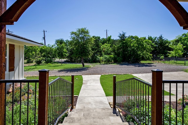 4107 Highland Rd, Melissa, TX 75454 - view of yard with a porch