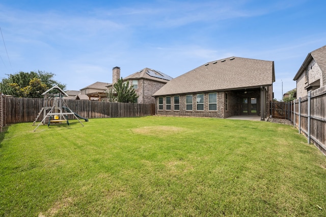 3740 Holly Brook Dr, Fort Worth, TX 76244 - view of yard with a patio and a playground
