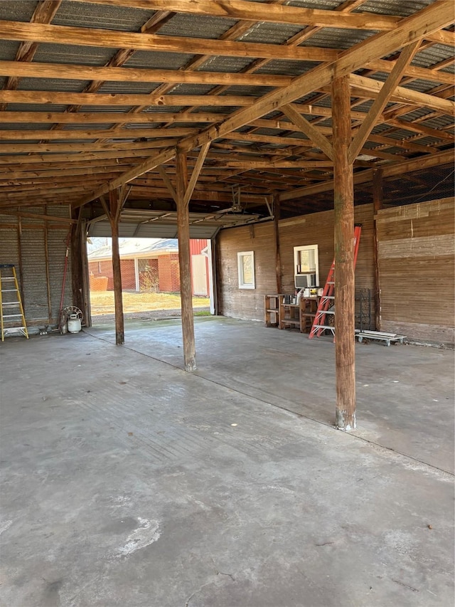 1308 Houston St, Sulphur Springs, TX 75482 - misc room featuring unfinished concrete floors