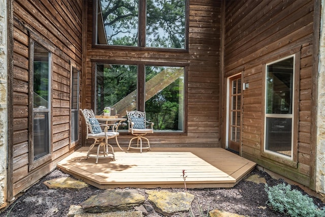 6501 Hillcrest Rd, Flower Mound, TX 75022 - view of wooden deck