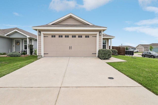 5431 Longshadow Dr, Princeton, TX 75407 - single story home with a front yard, concrete driveway, and roof with shingles