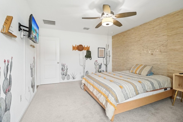 5431 Longshadow Dr, Princeton, TX 75407 - bedroom featuring carpet flooring and a ceiling fan