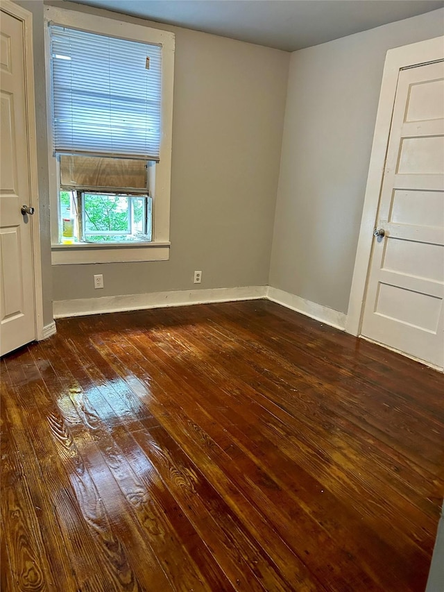 2927 Regent St, Shreveport, LA 71109 - spare room featuring hardwood / wood-style floors and baseboards
