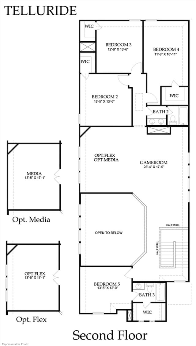 2715 Chambray Ln, Mansfield, TX 76063 - floor plan / room layout