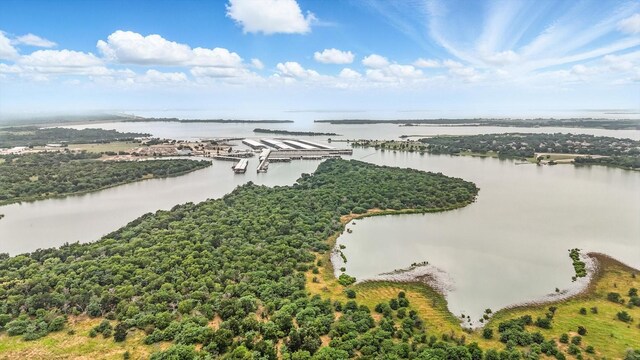 4516 Ridgepointe Dr, The Colony, TX 75056 - view of property location featuring a nearby body of water and nearby suburban area