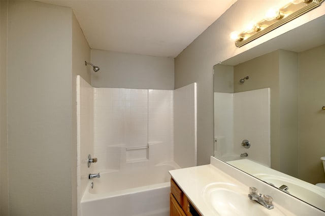 1505 Yellowbird Ct, Desoto, TX 75115 - full bathroom with toilet, washtub / shower combination, and vanity