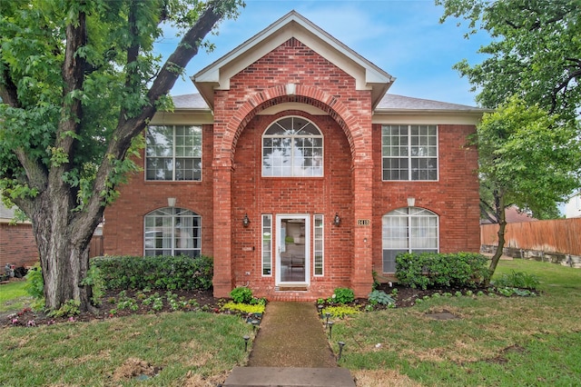 1418 Harmony Ln, Carrollton, TX 75006 - traditional home with brick siding